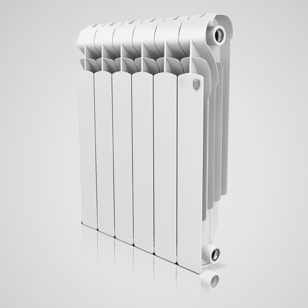 Радиатор алюминиевый Royal Thermo Indigo 500 2.0 - 4 секц. 500/100