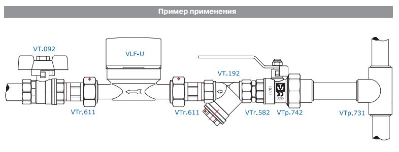 Кран латунный под PPR 32х1 вн. р. (с полусгоном) VTp.742.0.03206