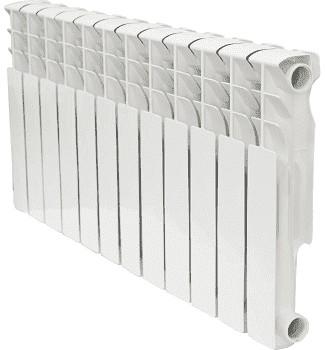 Радиатор алюминиевый AQUAPROM AL 350/80 (12 секций)