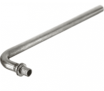 Г-образная трубка для подключения радиатора Ø16*2.2-250мм H-L1602-25 TIM