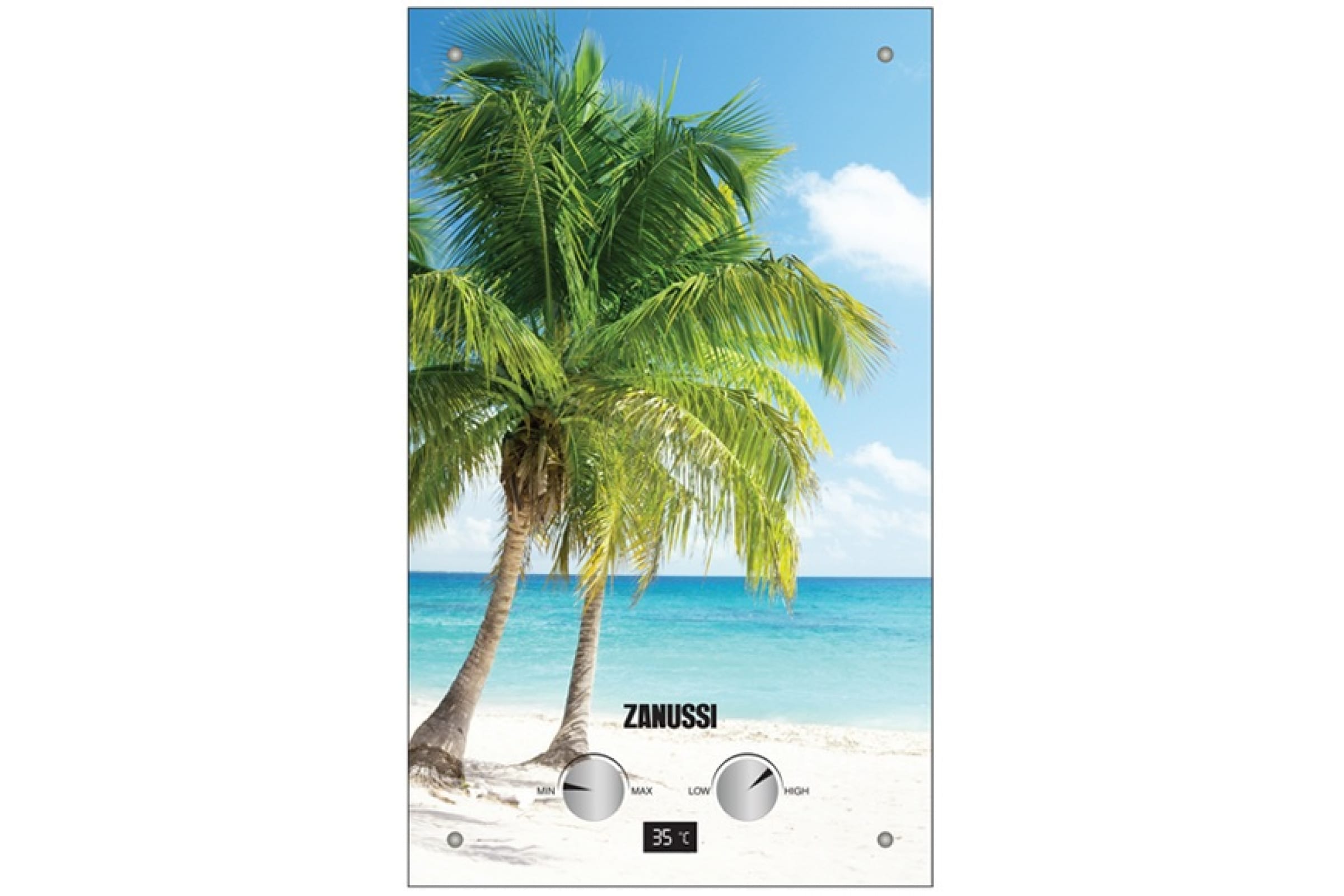 Газовая колонка Zanussi GWH 10 Fonte Glass Paradiso