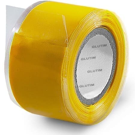 Самосклеивающаяся силиконовая лента, Желтая 25мм*0.5мм*3м MB06-2505Y
