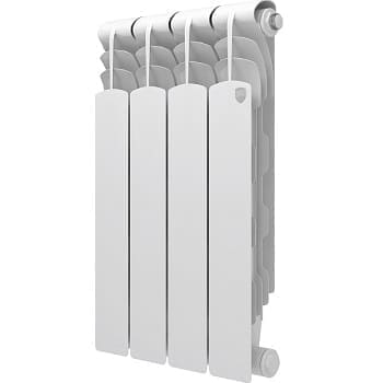 Радиатор биметаллический Royal Thermo Revolution 500 - 4 секц (Белый, 160Вт)