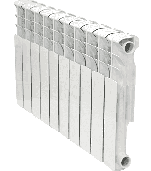 Радиатор алюминиевый AQUAPROM AL 350/80 (10 секций)